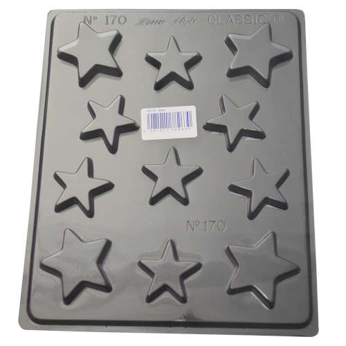 Stars Chocolate Mould - Click Image to Close
